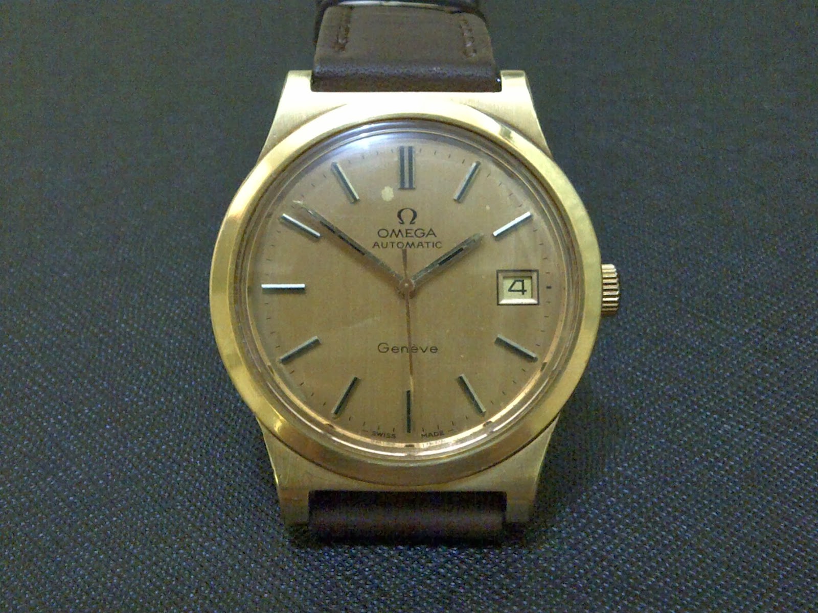 Omega automatic. Omega geneve автоматический cal.1012.