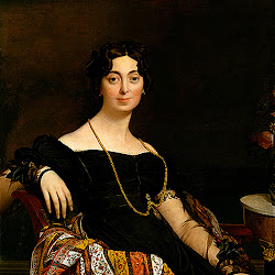 Ingres, Mme J-L (Francoise Poncelle) Leblanc 1823