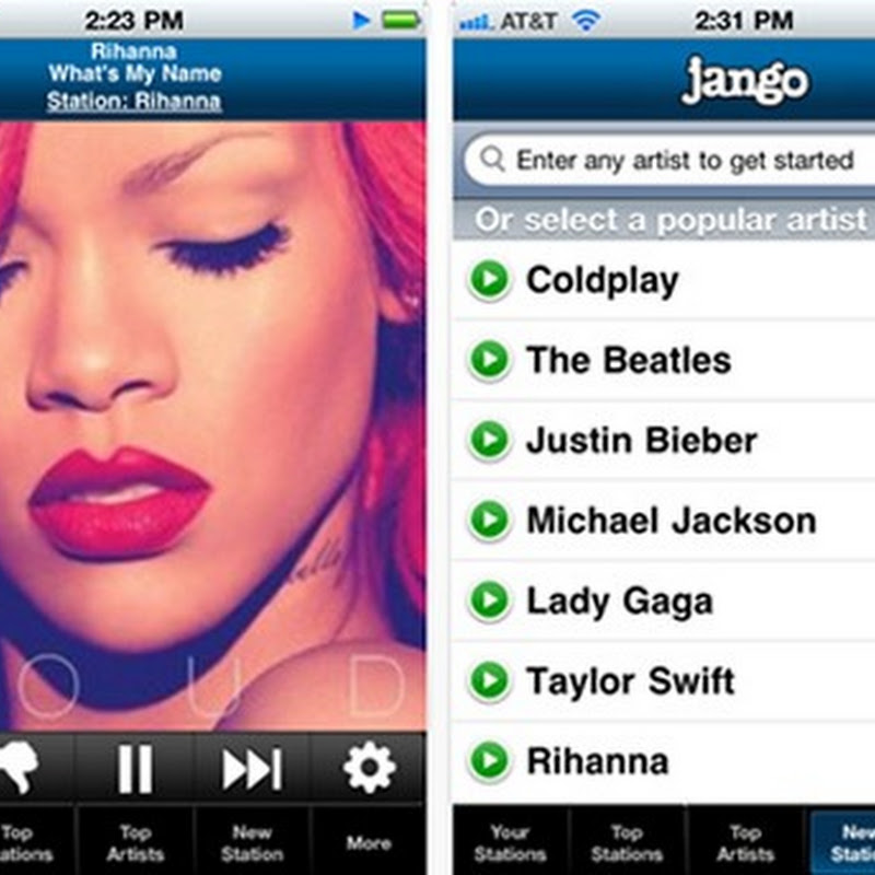 Jango Radio: Crear tu propia radio personalizada en iPhone y Android -  Nestavista