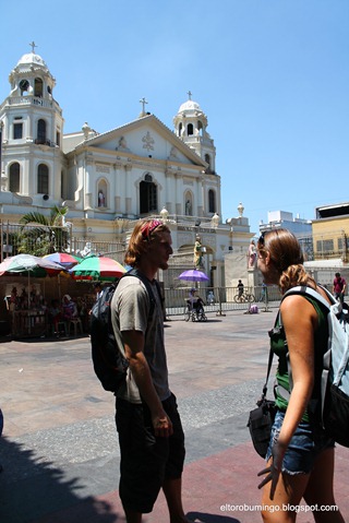 two americans in quiapo