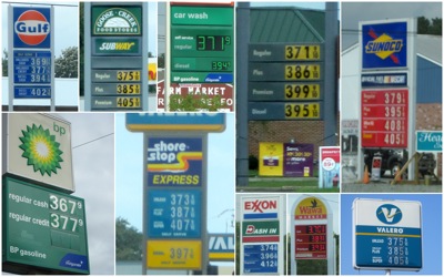 VA NJ gas prices