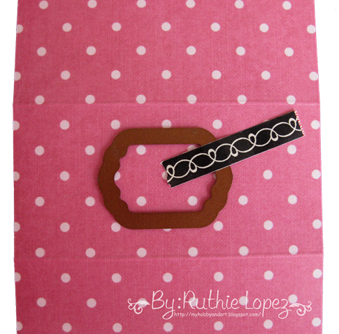 Kleenex Card Tutorial - Get well card - Inky Impressions - Ruthie Lopez DT 3
