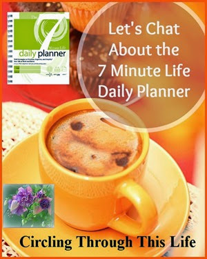 The 7 Minute Life Daily Planner is more than time management tool. It's a strategy to acomplish your goals. Read Tess's review at Circling Through This Life