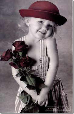niña con flores (7)