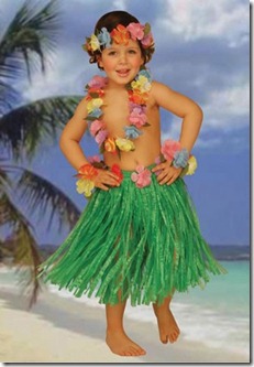 hawaiian kids set lg