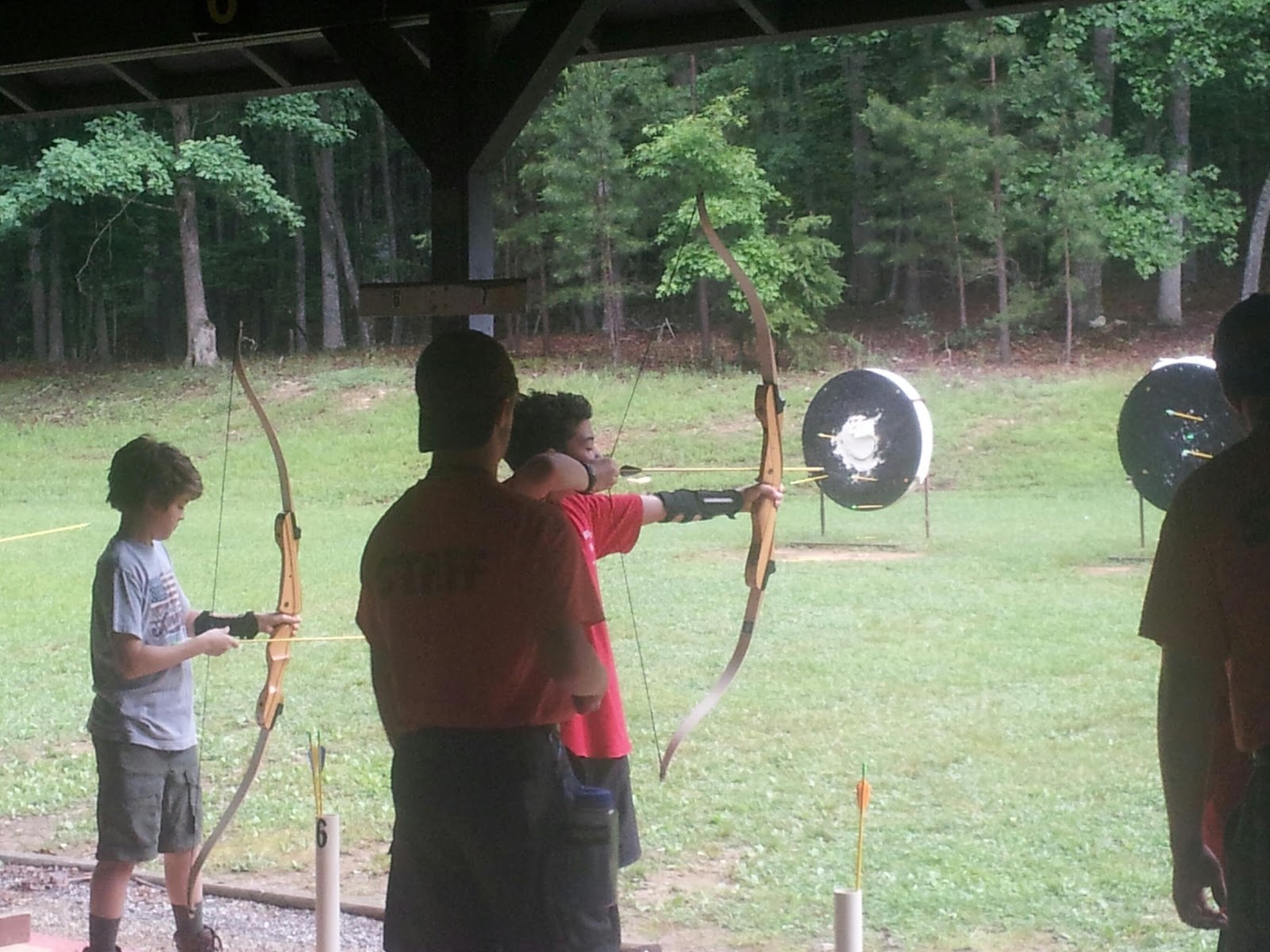 Troop 200 Summer Camp 2013 Archery Range