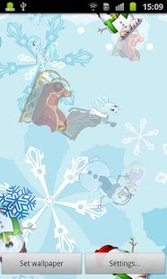 Download Snow Show Live Wallpaper APK