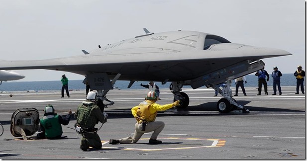 US Navy Stealth DRone2013
