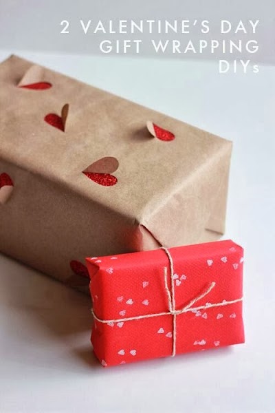 Pon corazones hasta en el envoltorio del regalo