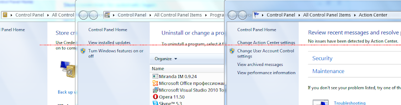 Windows Control Panel 2