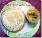 49 - Set dosa with Sagu