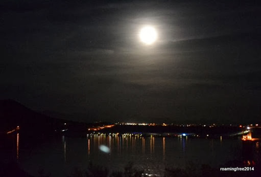 Full Moon over the lake