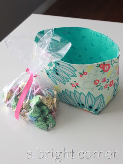 Fabric Basket pattern from the Sew Pretty for Little Girls book