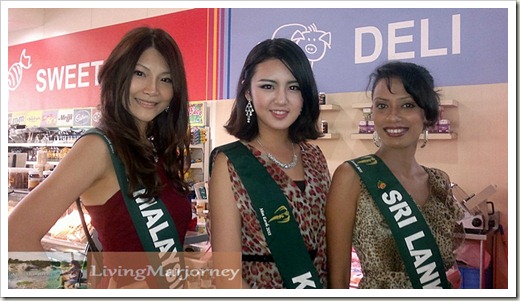 Miss Malaysia, Korea and Sri Lanka