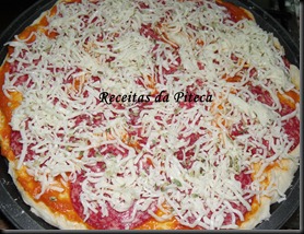 Pizza de salame 1