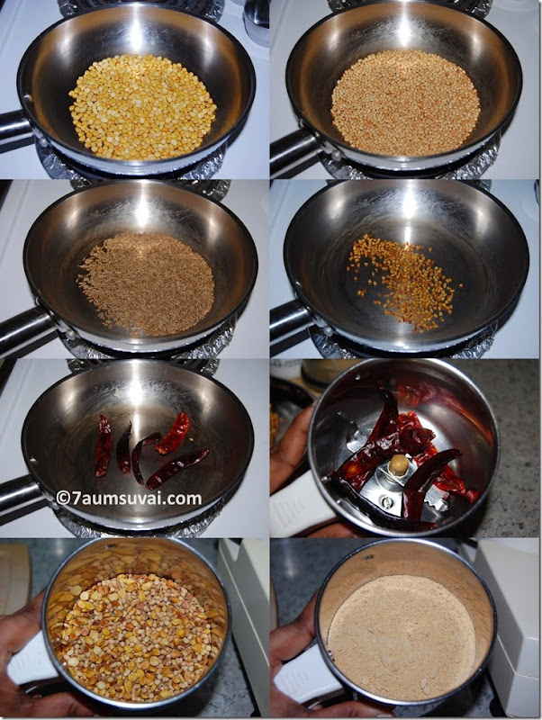 Andhra masala powder process