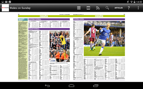 Wales on Sunday Newspaper - náhled