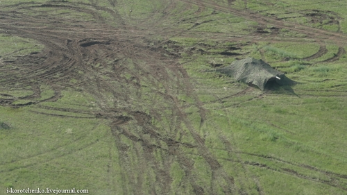 Фотографии военных учений на полигоне "Цугол"