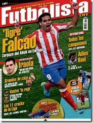 Falcao portada de la revista El futbolista