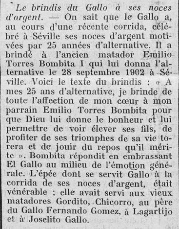 1927-09-00 Brindis de Rafael a Manolo Bomba