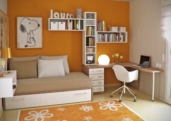 orange-and-white-young-childs-workspace