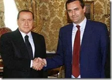 Silvio Berlusconi e Luigi De Magistris