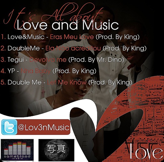 Love&Music MIXTAPE capa de Traz