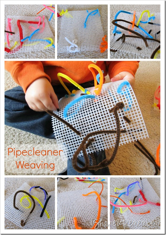Pipecleaner Weaving