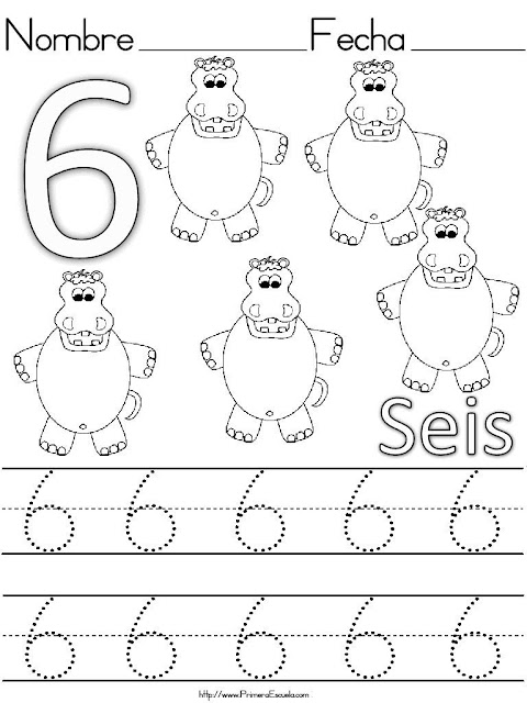 Trazos De Los Numeros