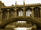 The Bridge of Sighs , designed by Henry Hutchinson, is a bridge crosses the River Cam. Itâ€™s belong to St John's College of Cambridge University.