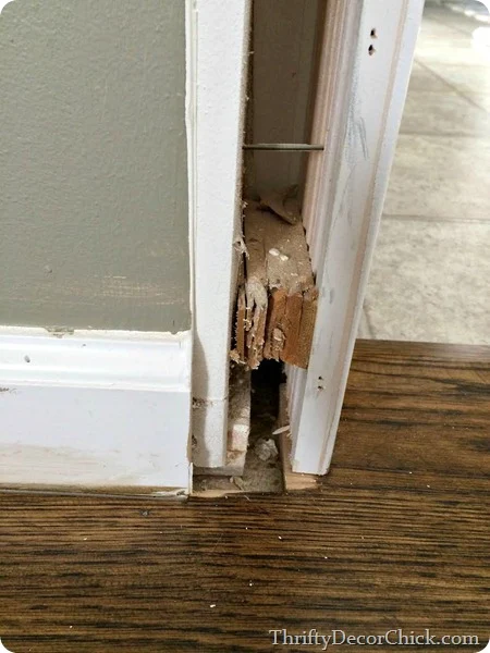 removing door trim