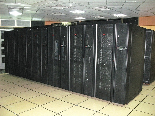 Anupam Adhya - Fastest Supercomputer of the Anupam series built by the Bhabha Atomic Research Centre, at 47 teraFLOPS