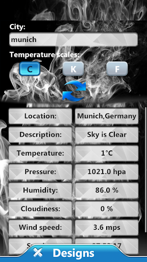 Weed Weather Clock Widget