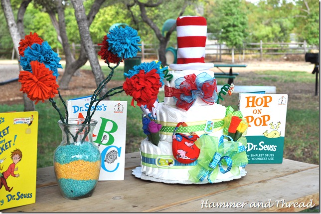 Diaper cake tutorial finished
