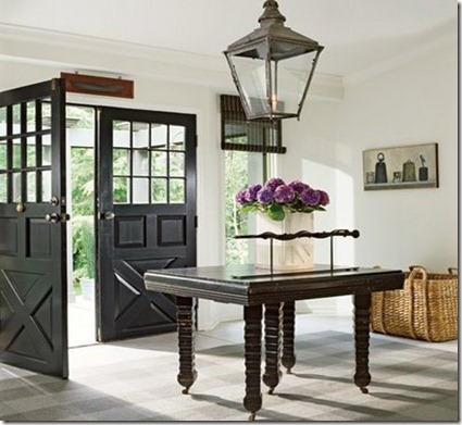 black-doors-gayle-w-mandle-and-james-b-hall-in-Architectural-Digest