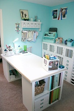 cube bookshelves like I want for sewing room table