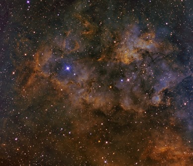 nebulosa de emissão Sharpless 115