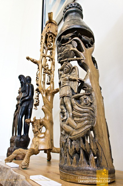 Bamboo Carvings at Benguet's BenCab Museum