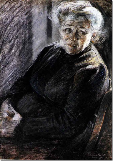 Umberto Boccioni -madre (1906)