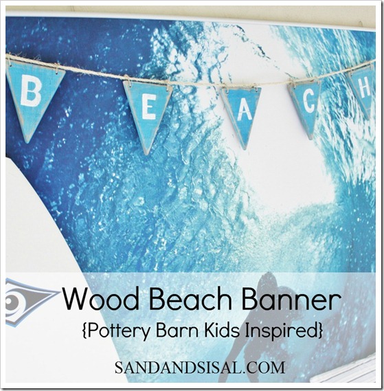 wood beach banner 