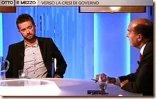 Andrea Scanzi e Pier Luigi Bersani