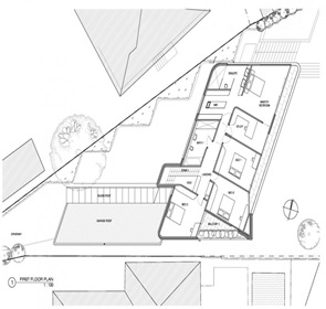 Casa moderna "Balcony Over Bronte" / Arquitecto Luigi Rosselli planos-casa-Balcón-sobre Bronte-Luigi-Rosselli