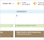 Outlook 2013 Weather Forecast