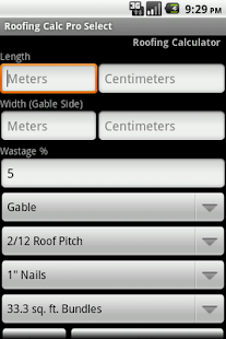Lastest Roofing Calc Pro Select APK for PC
