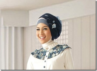 Jilbab Hijab dan Baju-Gamis-White
