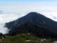 Megleno morje na avstrijski strani