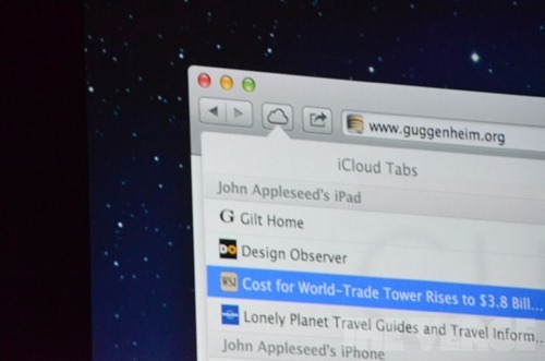 在透過 iCloud Tab 的功能，可以直接於 Mac 上的 Safari 讀取位於其他 iOS 裝置上的標籤頁