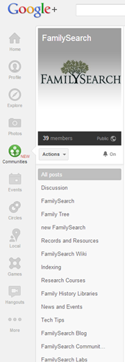 google _communities_familysearch