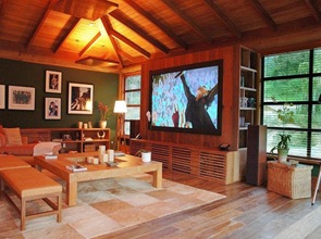 Revestimiento interior casa madera