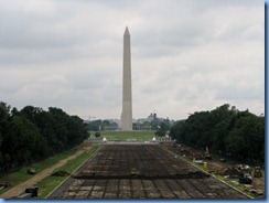 1395 Washington, DC - Washington Monument  from Lincoln Memorial